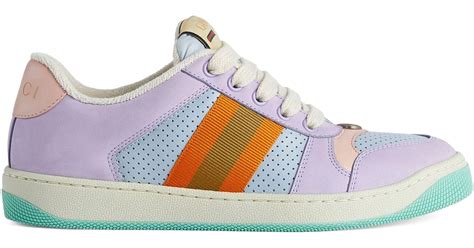 gucci purple sneakers